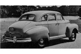 1947 Nash 600, Model 4740 Trunk Sedan