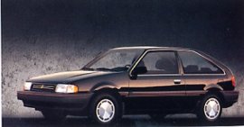 1989 Mercury Tracer Hatchback