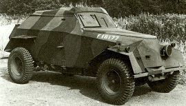 Humber Light Armoured Car on Super Snipe chassis