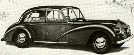 1953 AC 2-Litre four-door Saloon