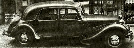 1953 Citroen Big Fifteen Saloon