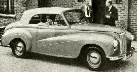 1953 Lanchester Fourteen Drophead Coupe