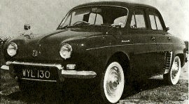 1959 Renault Dauphine Saloon Model R1090