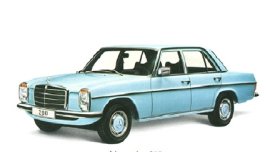 1975 Mercedes-Benz 200 4 Door 