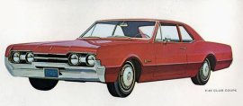 1967 Oldsmobile F-85 Club 2 Door (6 and V8)