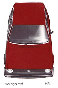 Volkswagen Malaga Red