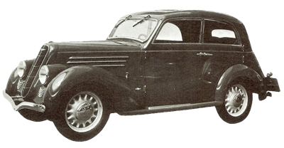 1936 Bertone Fiat 508.