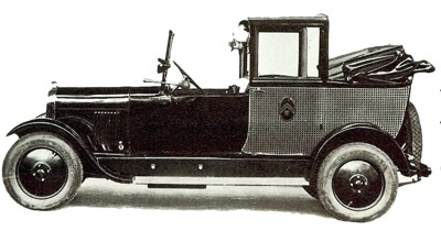 1926 Citroen B14 Landaulette Taxi