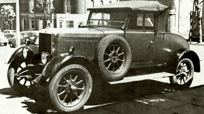 1928 Morris Cowley with flat radiator