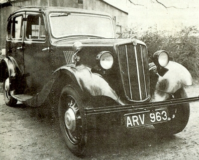1938 Morris 8 Series II four-door sedan