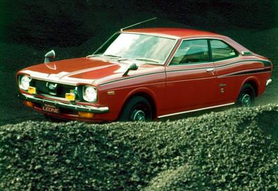 The 1972 Subaru Leone.
