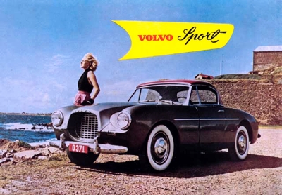 1956 Volvo P1900.