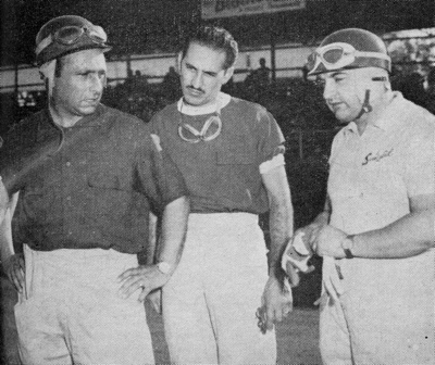 Juan Manuel Fangio and Froilan Gonzales