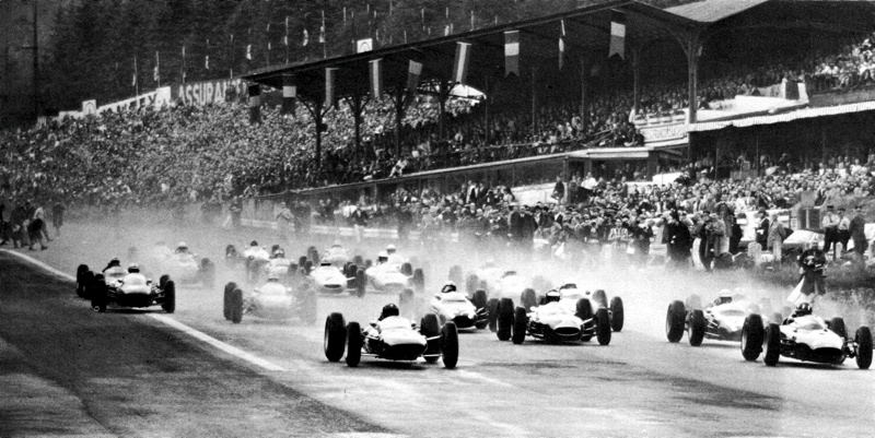 The start of the 1963 German GP