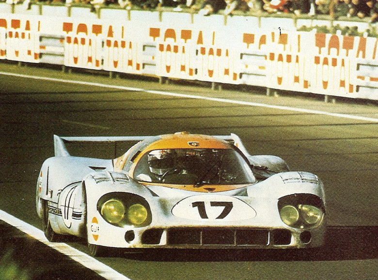 Derek Bell Porsche Gulf 917 Le