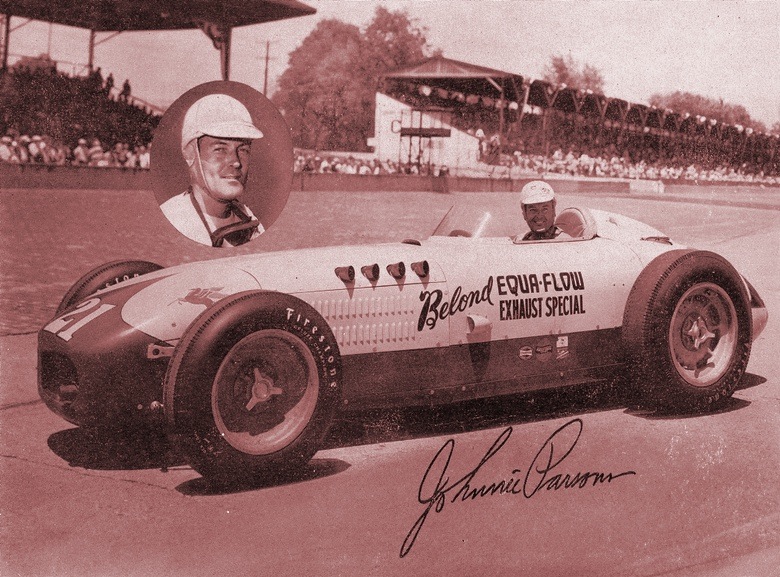 Johnnie Parsons, in the Belond Equa Flow Exhaust Special