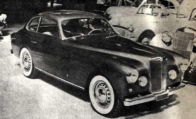 The Bertone prototype MG was first shown at the 1952 Turin Show