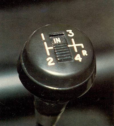 Overdrive switch from a Triumph Dolomite Sprint