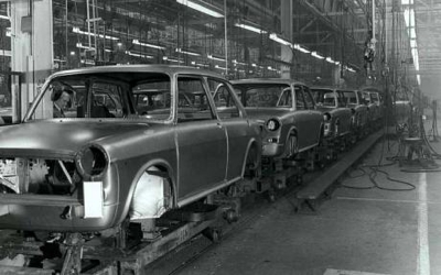 British Leyland Production Line