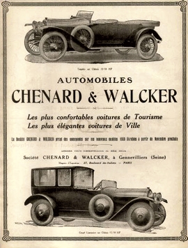 Chenard and Walcker Limousine Torpedo 19