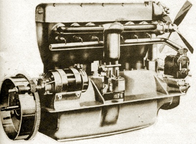 Farman 6 Cylinder Engine