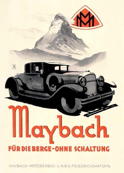 Reklama Maybach W3