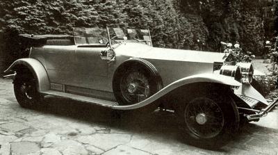 The very first Panther was a 4 seater tourer