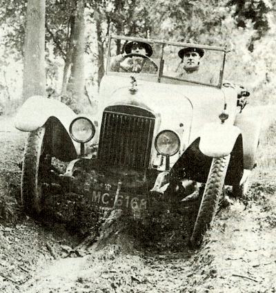 1923 Straker-Squire 24/80 Tourer on trial
