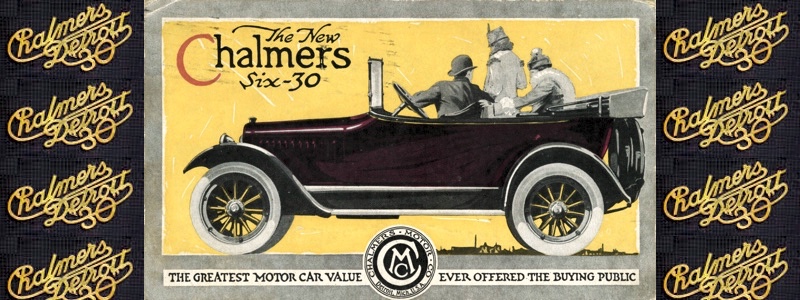 1920 Chalmers CAR Company Advdertisements