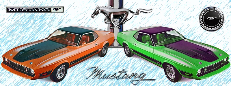 1965 Ford Mustang Advdertisements
