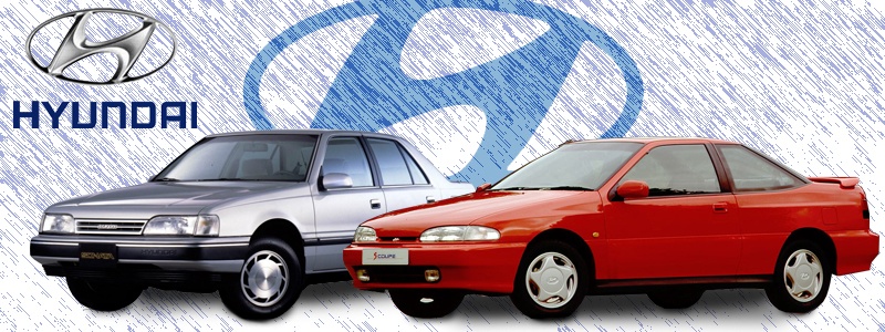 1997 Hyundai Paint Charts and Color Codes
