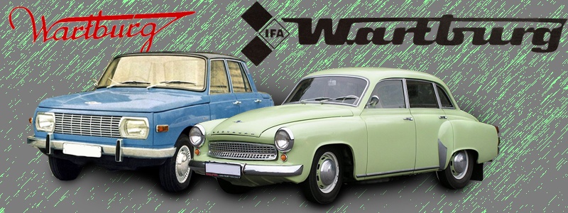 1968 to 1974 Wartburg Paint Charts and Color Codes