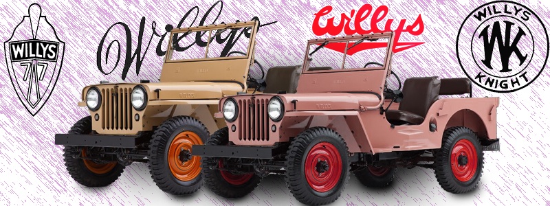 1955 to 1956 Willys Paint and Color Codes