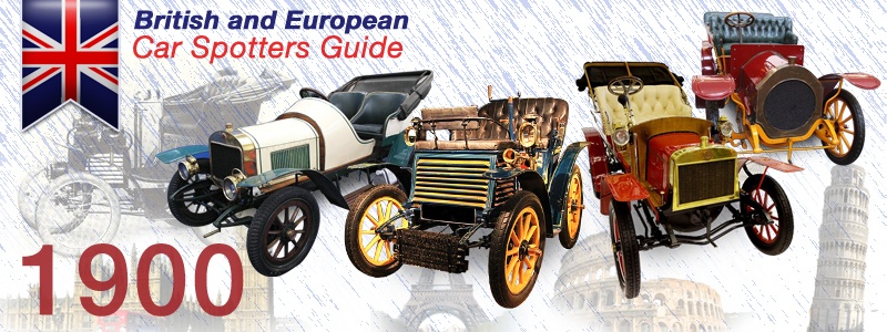 1900 British and European Car Spotters Guide