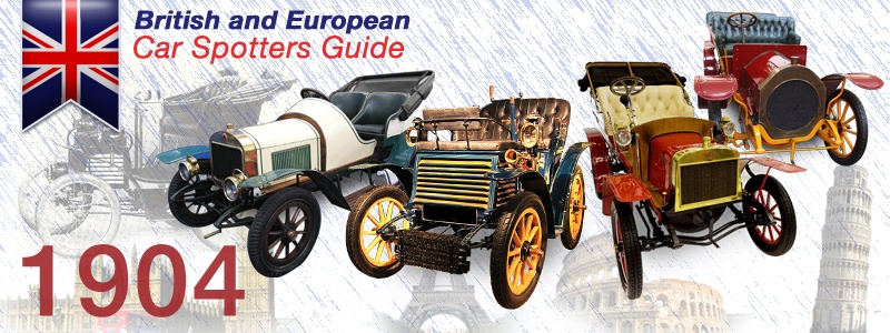 1904 British and European Car Spotters Guide