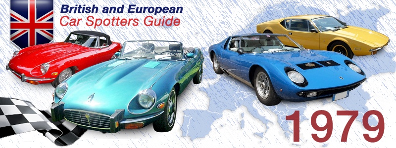 1979 British and European Car Spotters Guide