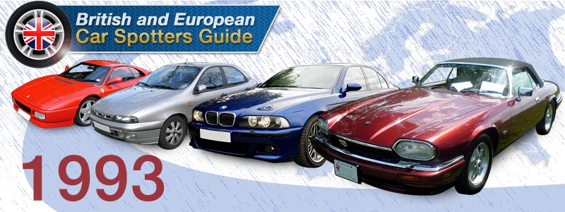 1993 British and European Car Spotters Guide