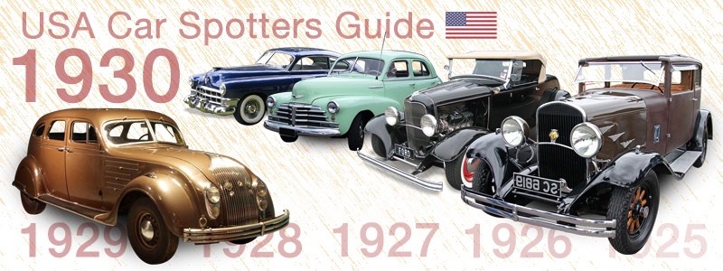 American Car Spotters Guide - 1930