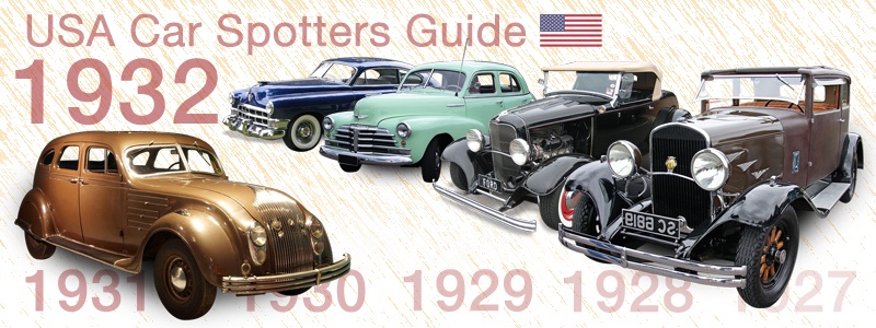 American Car Spotters Guide - 1932