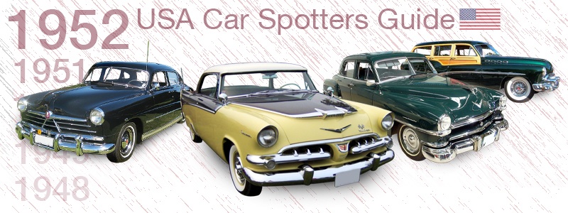 American Car Spotters Guide - 1952