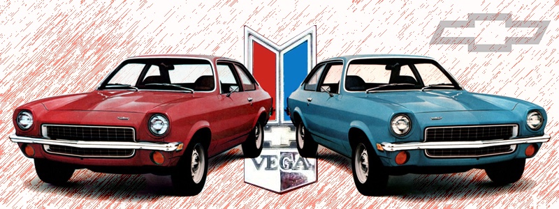 1976 Chevrolet Vega At Death Valley Brochure