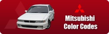 Mitsubishi Color Codes