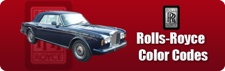 Rolls-Royce Color Codes