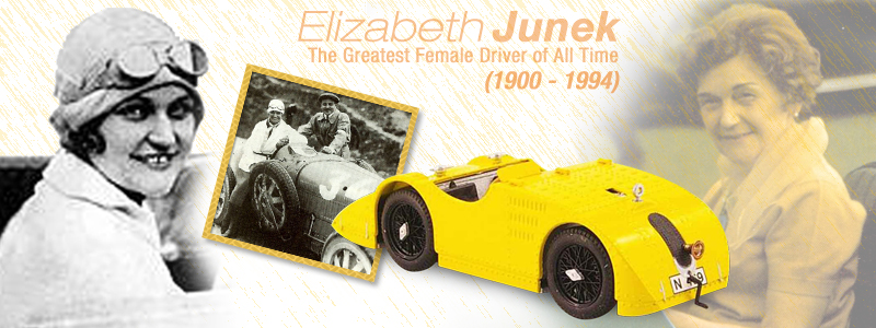Elizabeth Junek (1900 - 1994) - The Greatest Female Driver of All Time