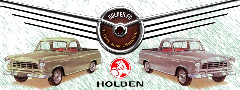 FC Holden Technical Specifications