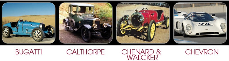 Bugatti, Calthorpe, Chenard and Walcker, Chevron