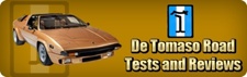 DeTomaso Road Tests and Reviews