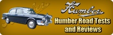 Humber Road Tests and Reviews