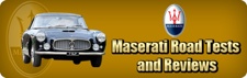 Maserati Road Tests and Reviews