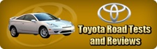 Toyota Road Tests and Reviews